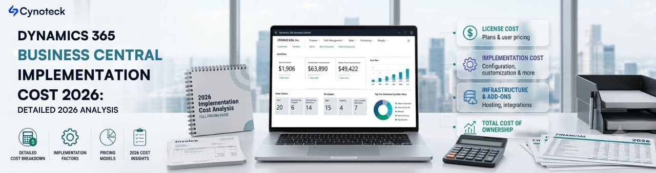 Dynamics 365 Business Central Implementation Cost