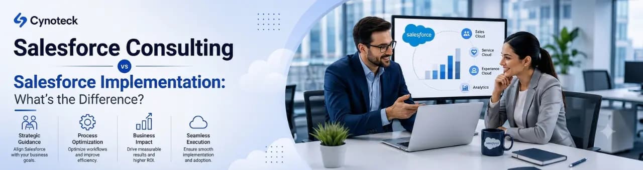 Salesforce Consulting vs Salesforce Implementation: What's the Difference?