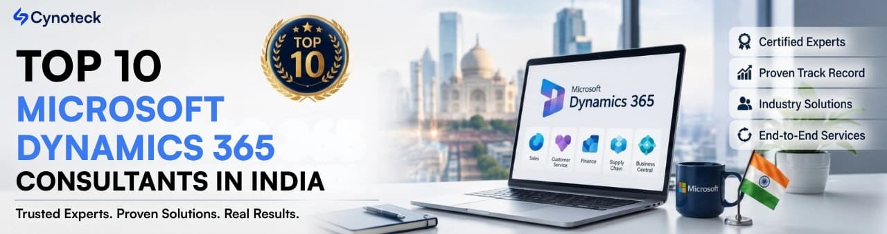 Top 10 Microsoft Dynamics 365 Consultants in India 2026