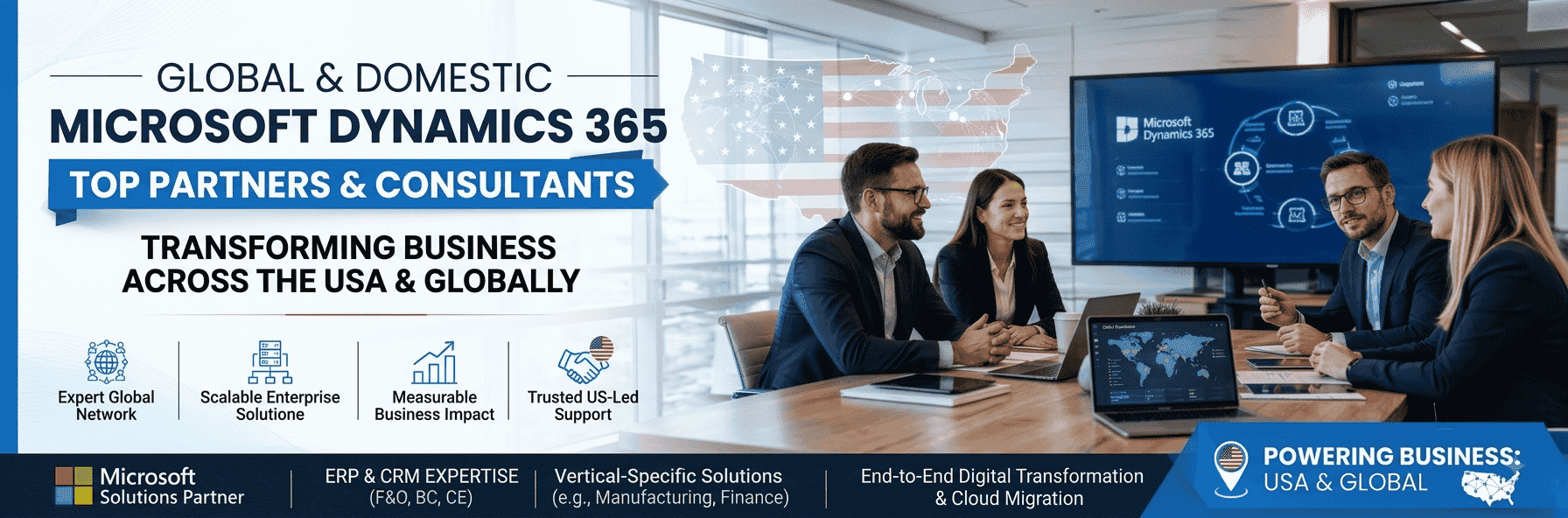 Top Microsoft Dynamics 365 Partners & Consultants in the USA 2026