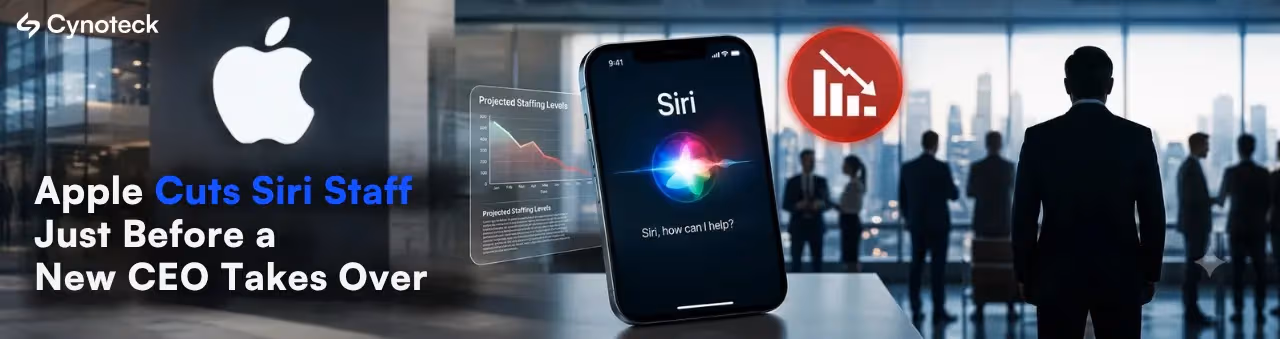Apple Cuts Siri Staff Just Before a New CEO Takes Over