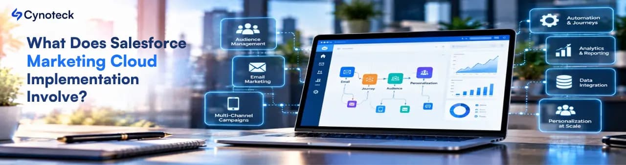 Salesforce Marketing Cloud implementation process and features