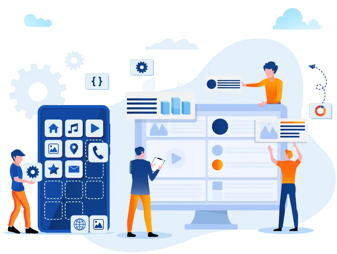 Application presentation. Разработка мобильных приложений рисунок. Сео Аналитика. Мобильная разработка иллюстрация. Разработчик мобильных приложений профессия.