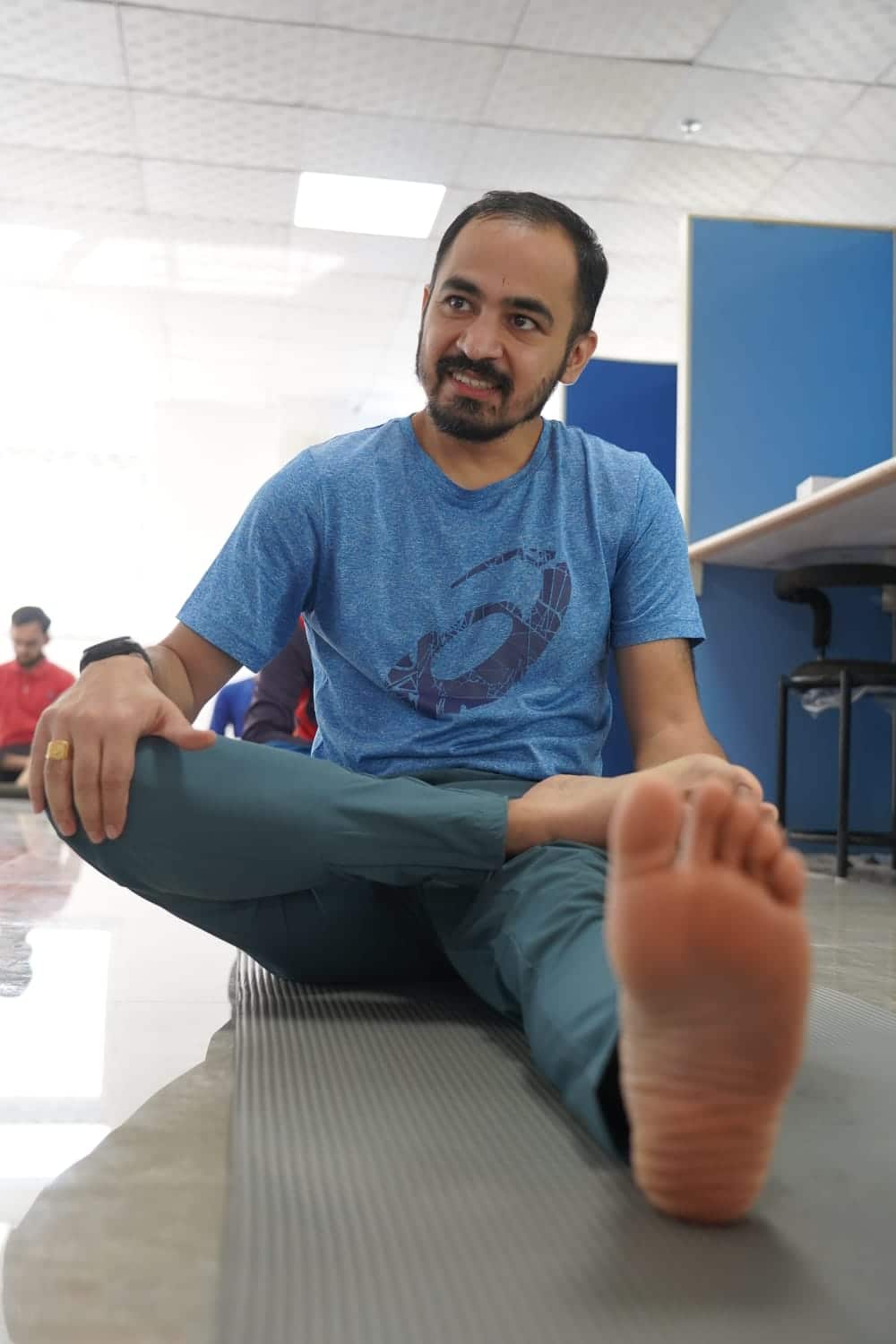 Cynoteck focuses on life Equilibrium by practicing yoga - Cynoteck