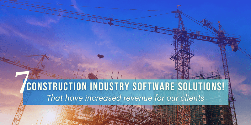 Construction industry software solutions
