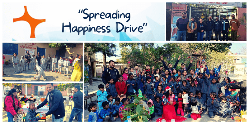 spreading happiness drive