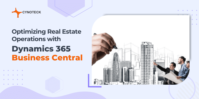 real estate operations with business central